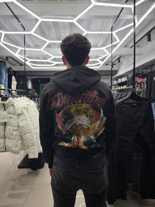 POLERON MATIERE ANGEL OVERSACE BLACK DIJE CRUZ