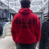 POLERON VALLEY OVERSIZE ROJO UNISEX