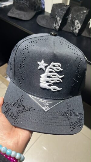 JOCKEY PREMIUM CAP HELLSTAR BLACK BRILLO