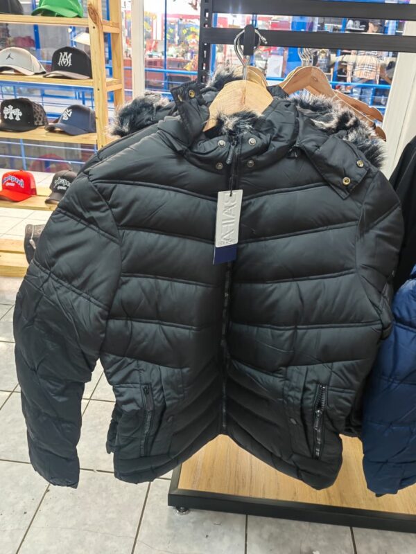 CHAQUETA NEGRA PELO BF6127