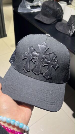 JOCKEY CHROME HEARTS TRES CRUZ BLACK MAYA