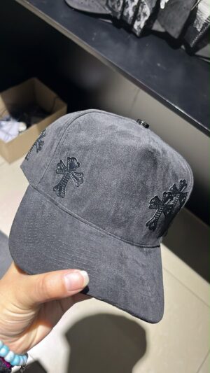 JOCKEY GAMUZA CHROME HEARTS CRUZ BLACK COMPLETO