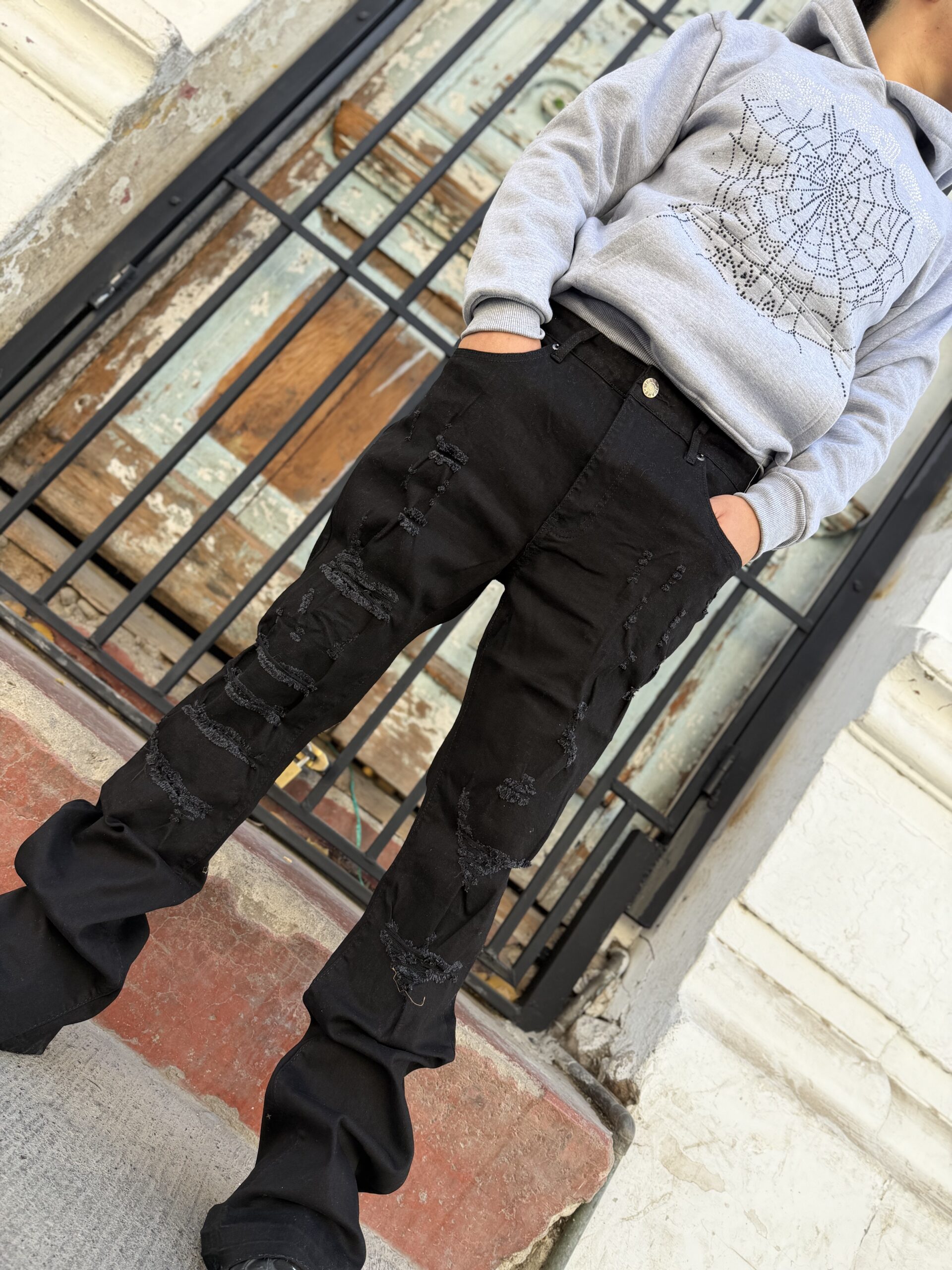 JEANS FASHION NOVA BLACKWASH FN-085