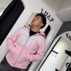 POLERON EMOTION NEVER ME ROSA OVERSIZE