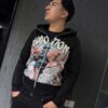 POLERON EMOTION ANGEL CUPIDO NEGRO REGULAR FIT