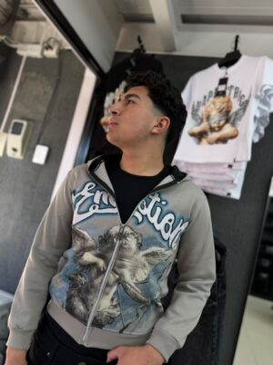 POLERON EMOTION ANGEL SIN VER CAFE CLARO REGULAR FIT