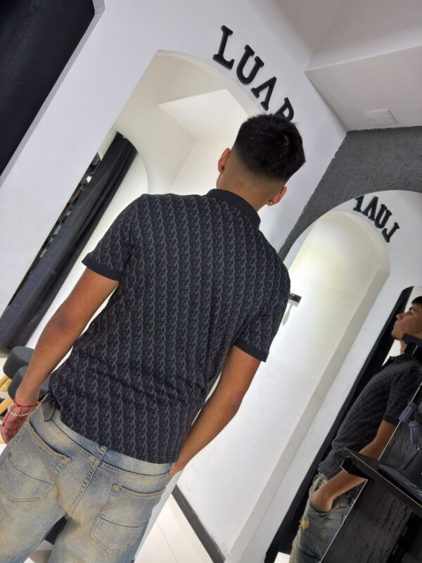 POLERA PIQUE CK BLACK Y AZUL 4300137210