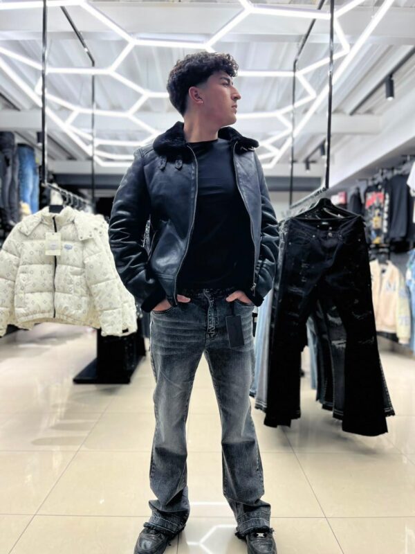 JEANS LUAP FLARE GRIS BASICOS