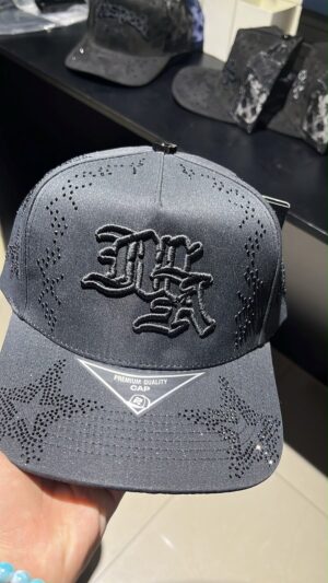 JOCKEY PREMIUM CAP MA BLACK BRILLO ESTRELLAS
