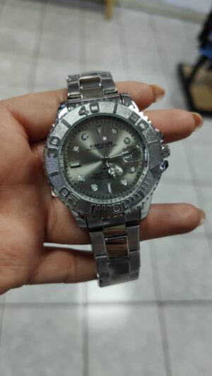 RELOJ KIMSOUN METALIZADO GRIS