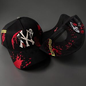 JOCKEY NEW SCREAM NEGRO ROJO LÍNEAS AMARILLAS SEC