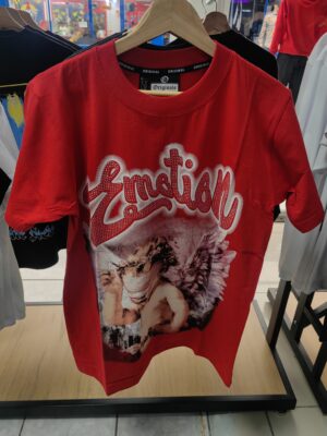 POLERA EMOTION RED ANGEL VENDADO BRILLANTE